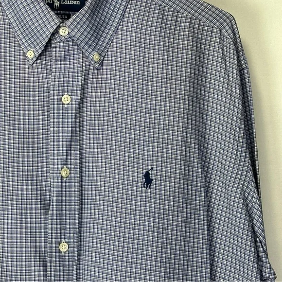 Ralph Lauren Men’s Yarmouth Button Down Shirt Size 15.5 / 33 - Picture 2 of 5